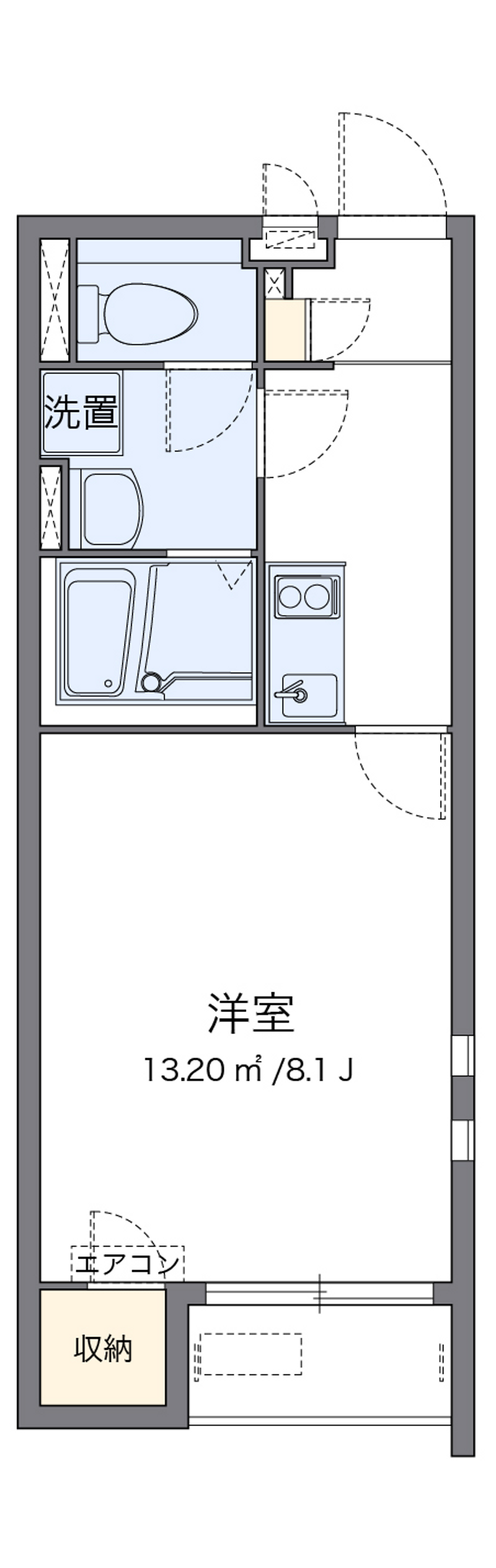 CLEINO KAGURAMACHI II Floor plan