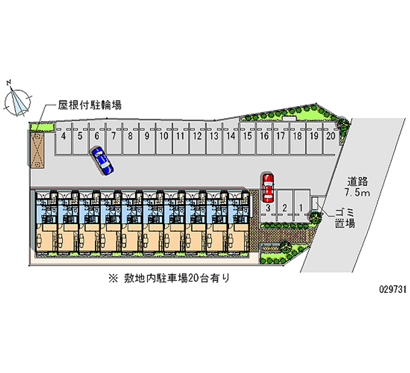 レオパレス東陽 月極駐車場