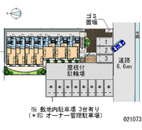 21073 Monthly parking lot