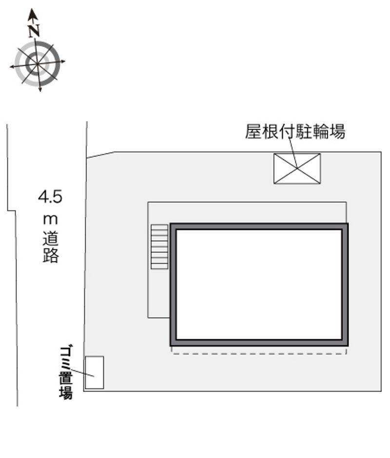 レオパレスライフロング 配置図