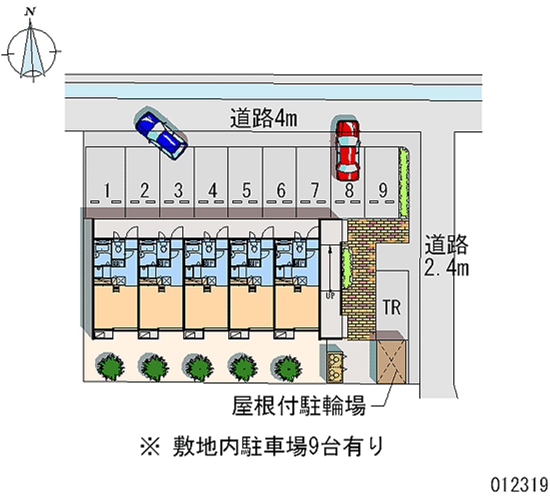 12319 Monthly parking lot