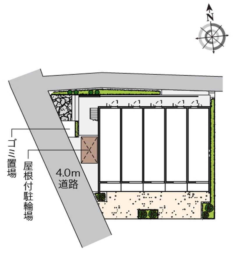 クレイノエスビレッジ 配置図