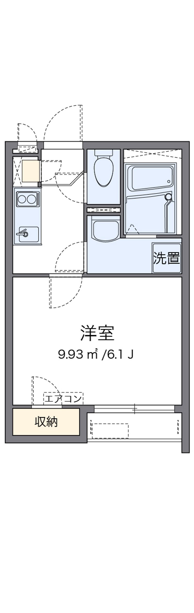 クレイノメゾン　クリザンテム 間取図
