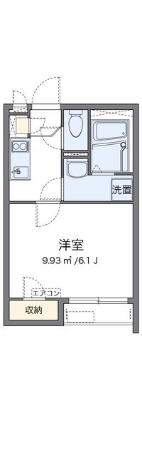 クレイノメゾン　クリザンテム 間取図