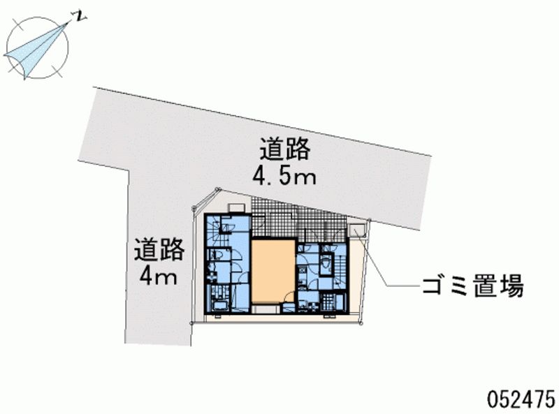 レオネクスト原アパート 区画図
