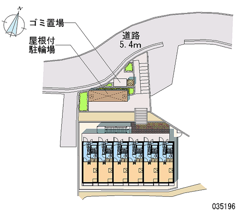 レオパレスＯＯＭＡＥⅡ 区画図