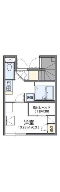 レオパレスＪ 間取り図