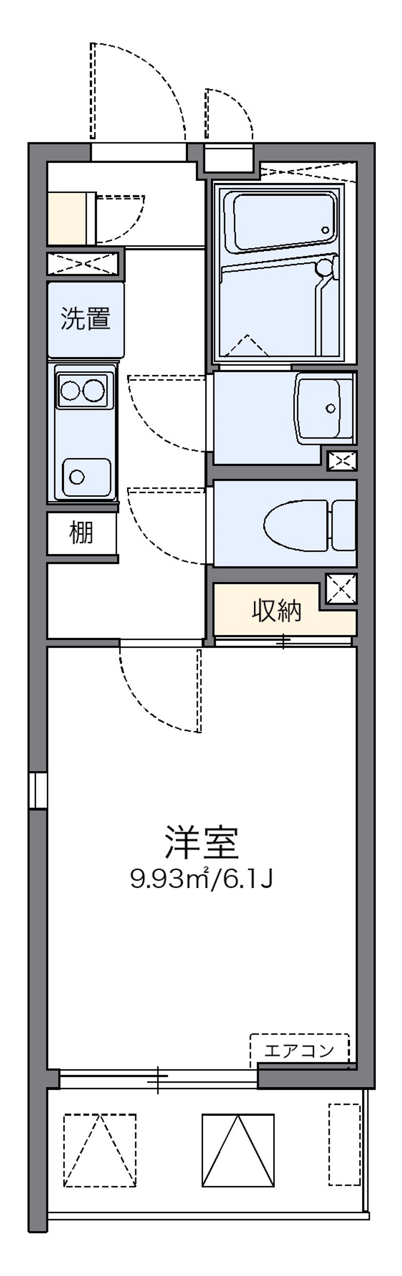 レオネクスト南品川ハイツⅡ 間取り