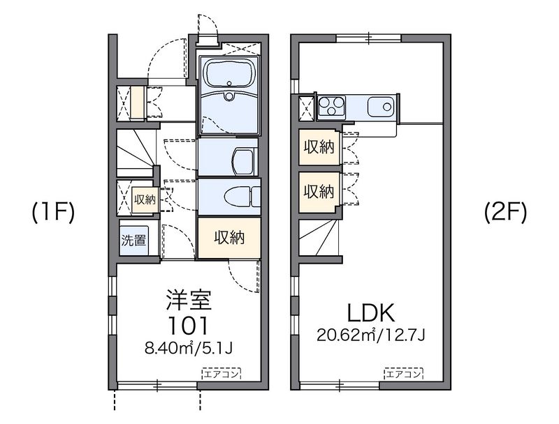 レオネクスト太東 間取図