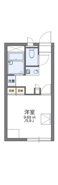 レオパレスピボットハイムＣ 間取り図