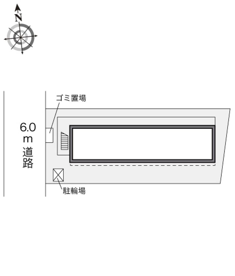 レオパレスムツミハイツ東大宮 配置図