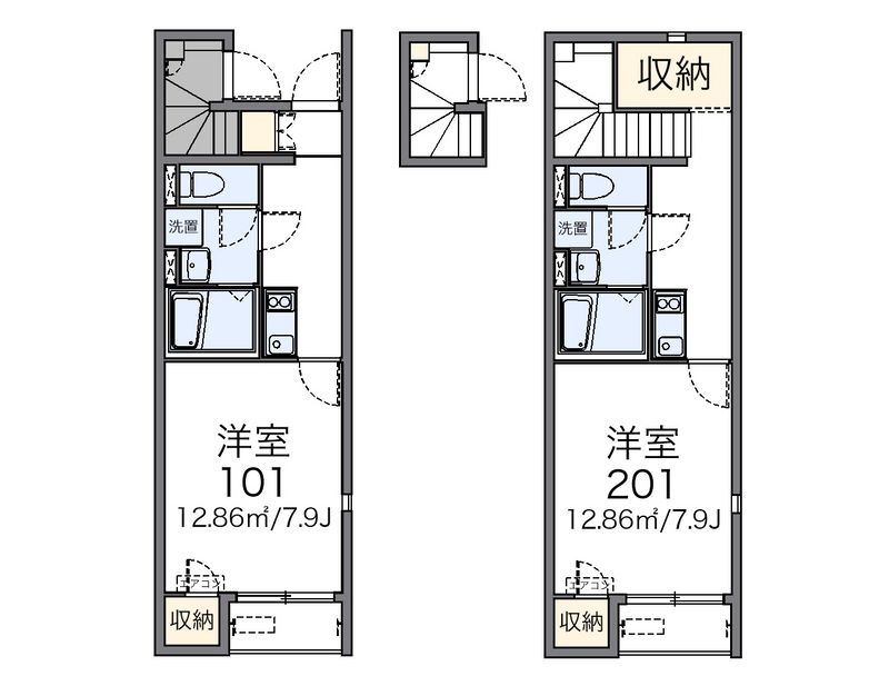 レオネクスト村田 間取図