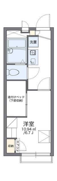 レオパレス神港 間取り図