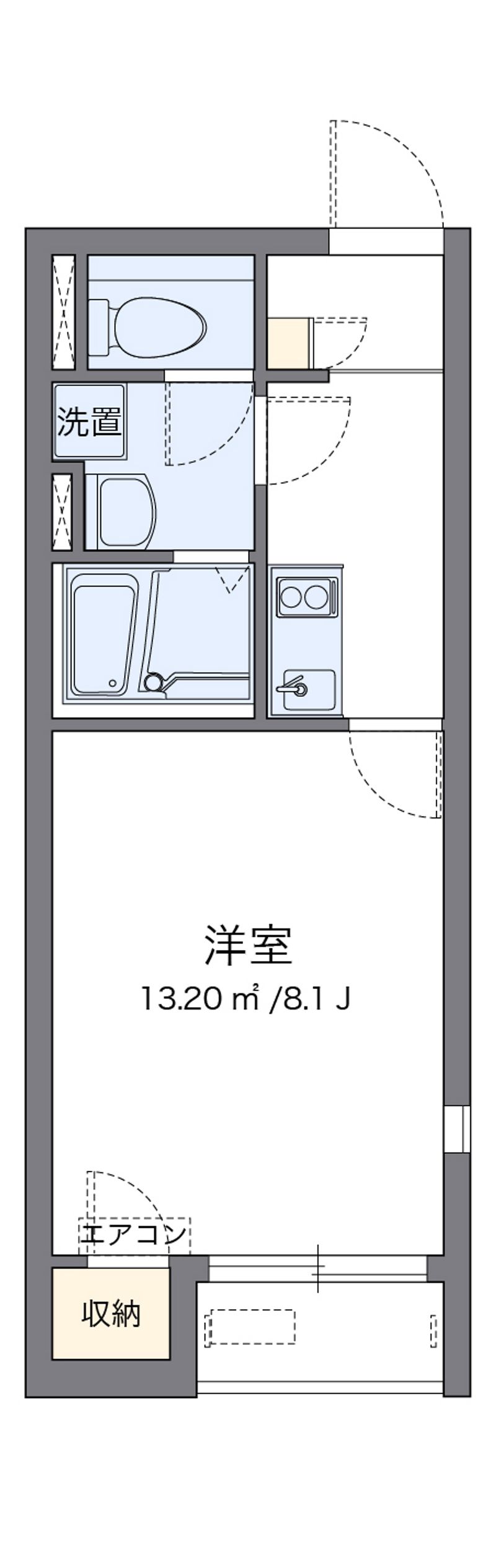 レオネクストカーサ　リヴェール 間取図