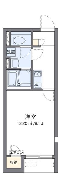 レオネクストカーサ　リヴェール 間取り図