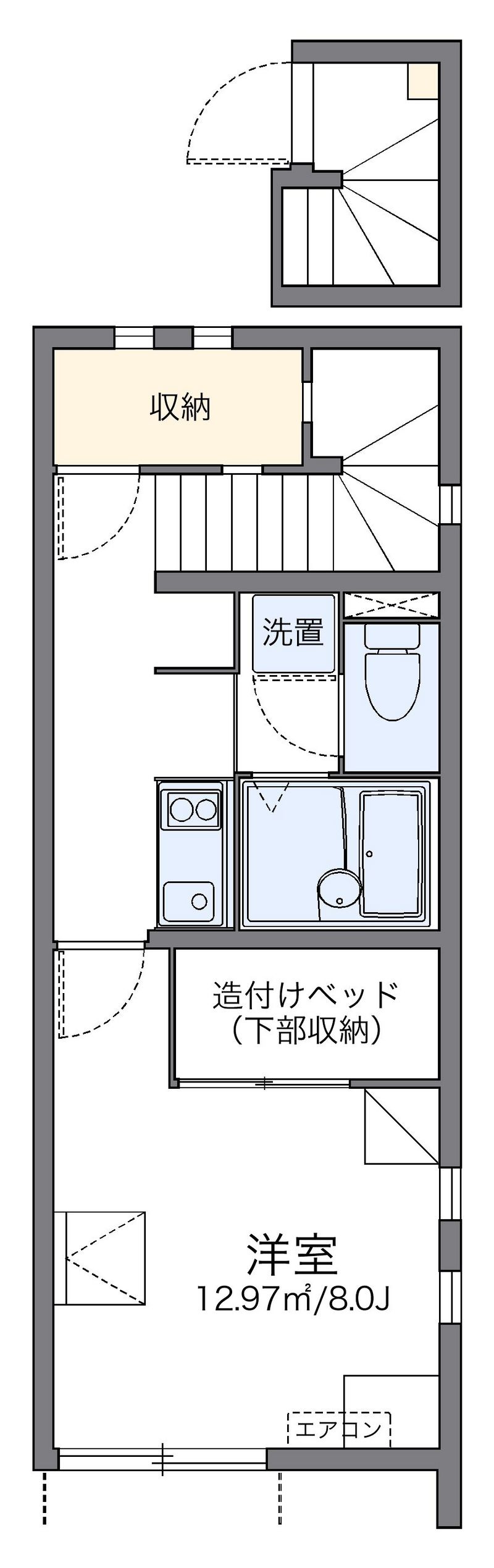 レオネクストおおせぎⅢ 間取り