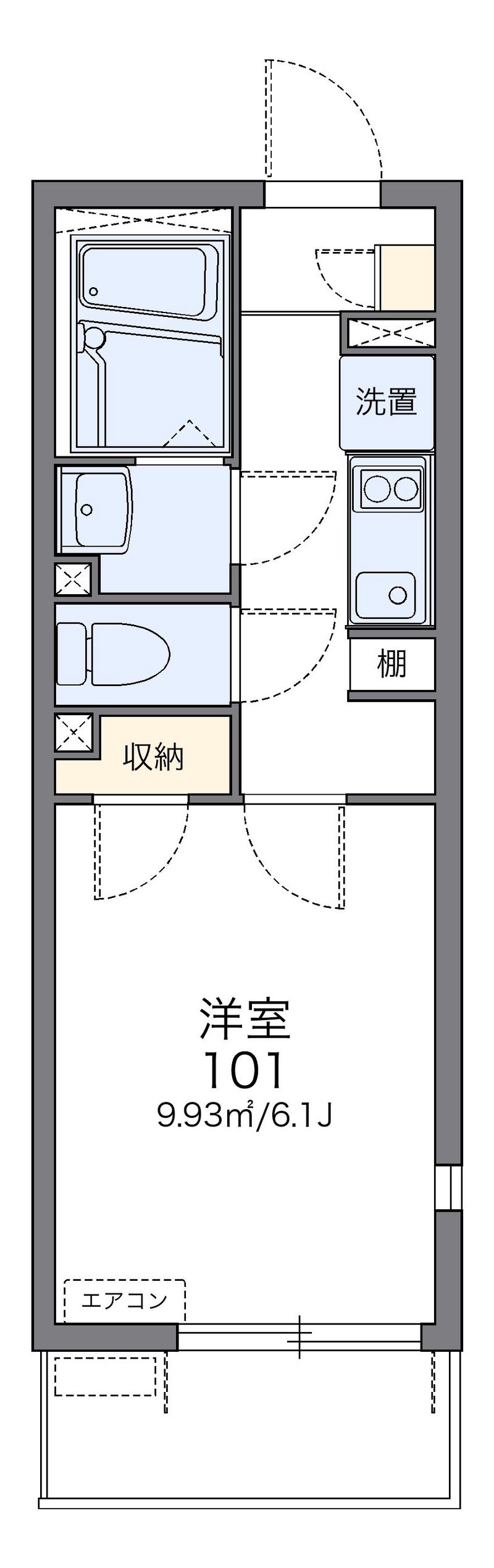 レオネクスト福寿草 間取図