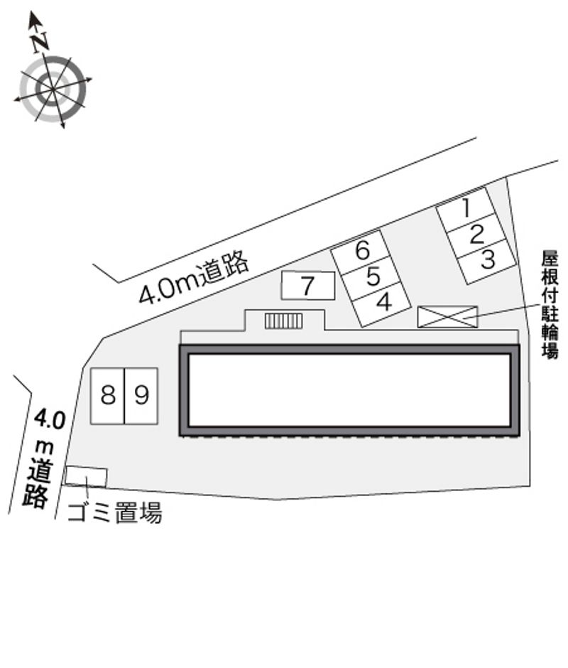 レオパレスＷＡＫＯ　３　　 駐車場