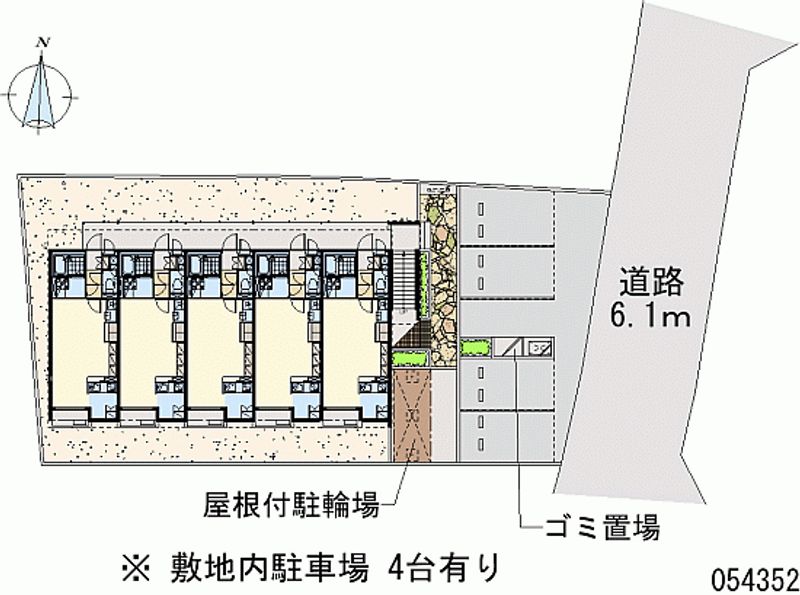 54352 Monthly parking lot