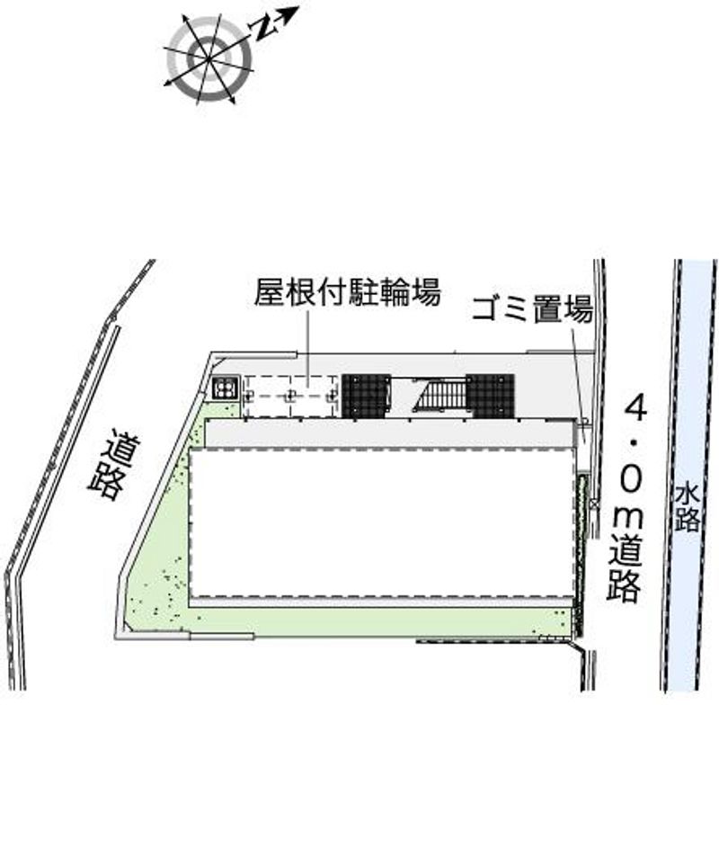 レオパレスヴィラージュコート 配置図
