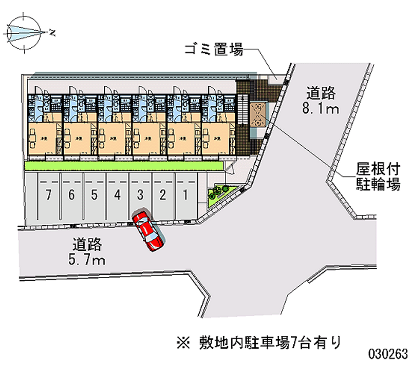 30263 Monthly parking lot