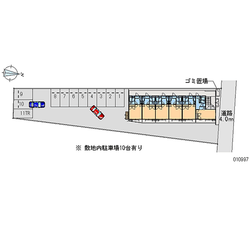 10997月租停車場