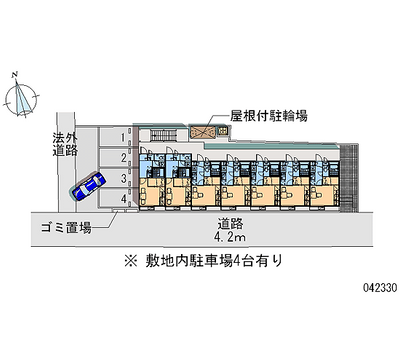 42330 Monthly parking lot