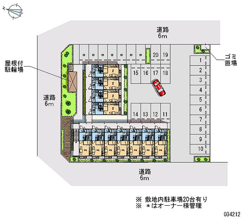 34212 Monthly parking lot