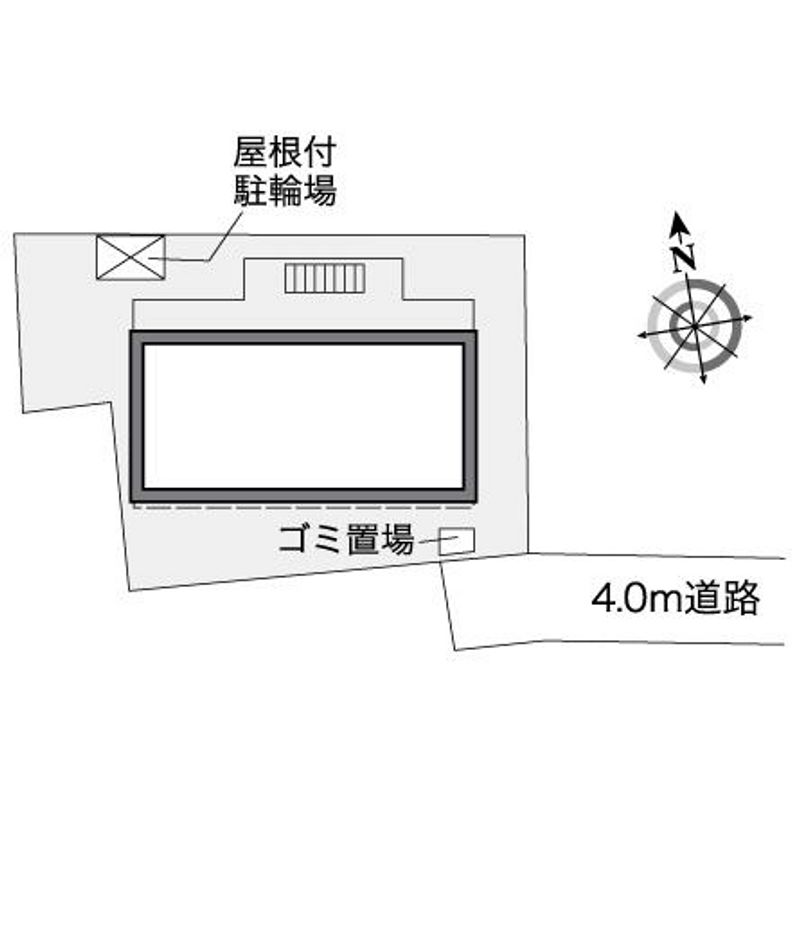 レオパレスコーラル　クラウド 配置図