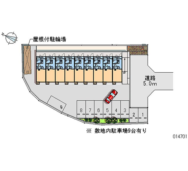 14701月租停车场