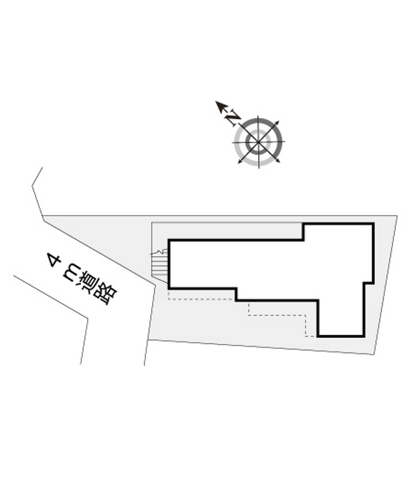 レオパレス上大岡第１２ 配置図