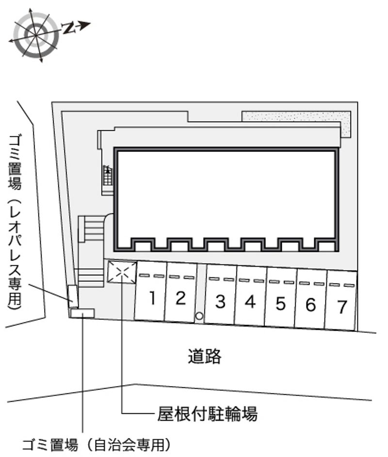 レオネクストシャーマー筋川 配置図