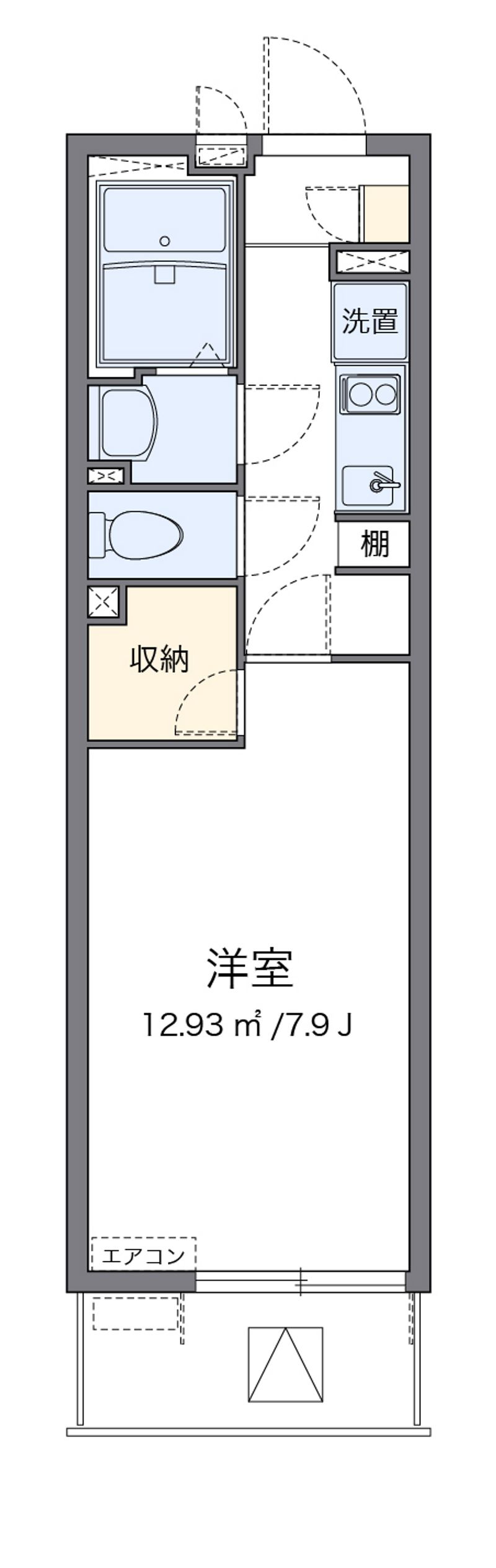 クレイノかもめ 間取図