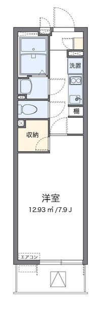 クレイノかもめ 間取り図