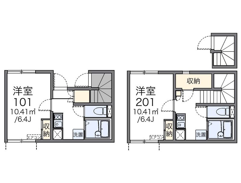 レオネクストＨＯＲＩⅡ 間取図