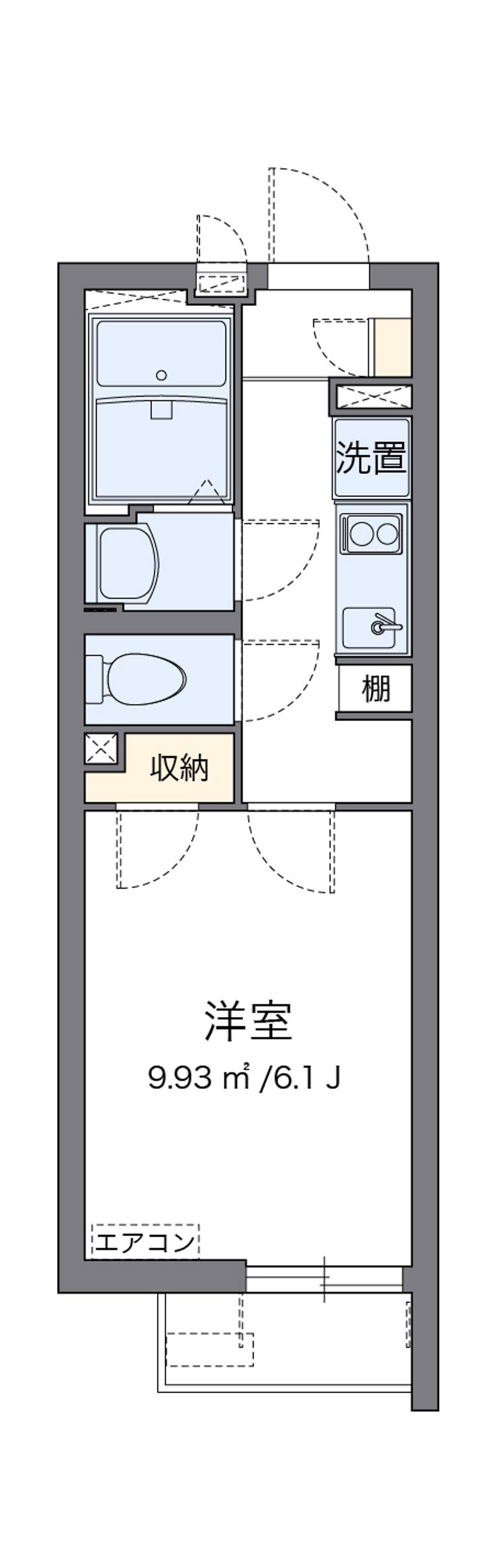 クレイノグランディールＤ 間取り