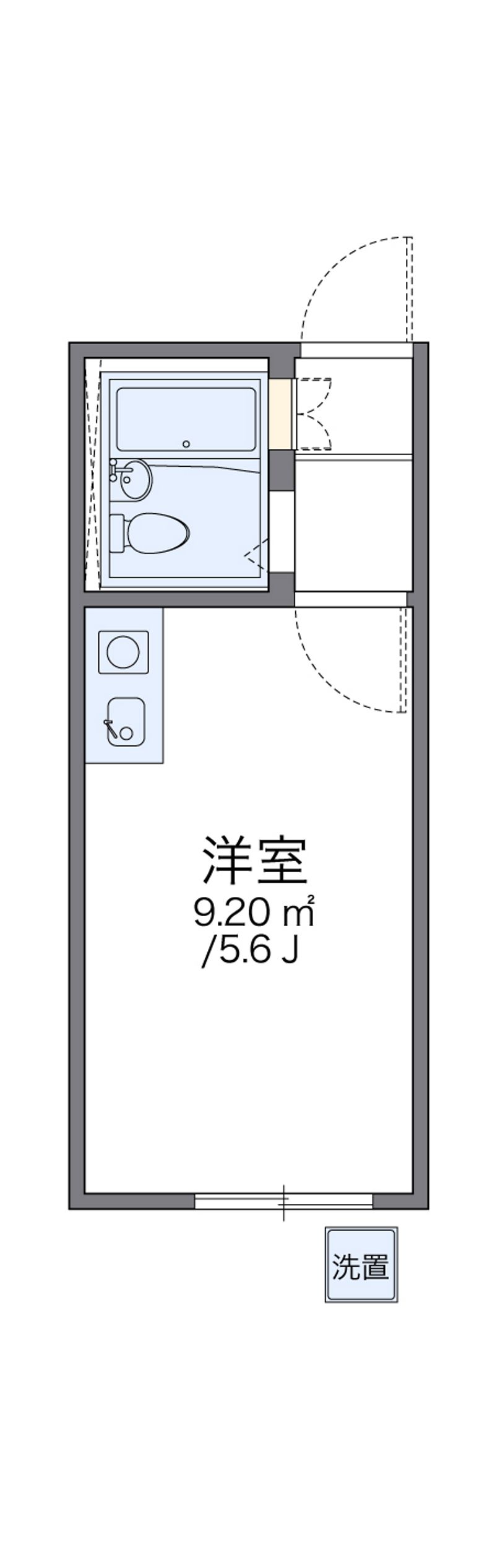 レオパレスＭＡＫＩ 間取図