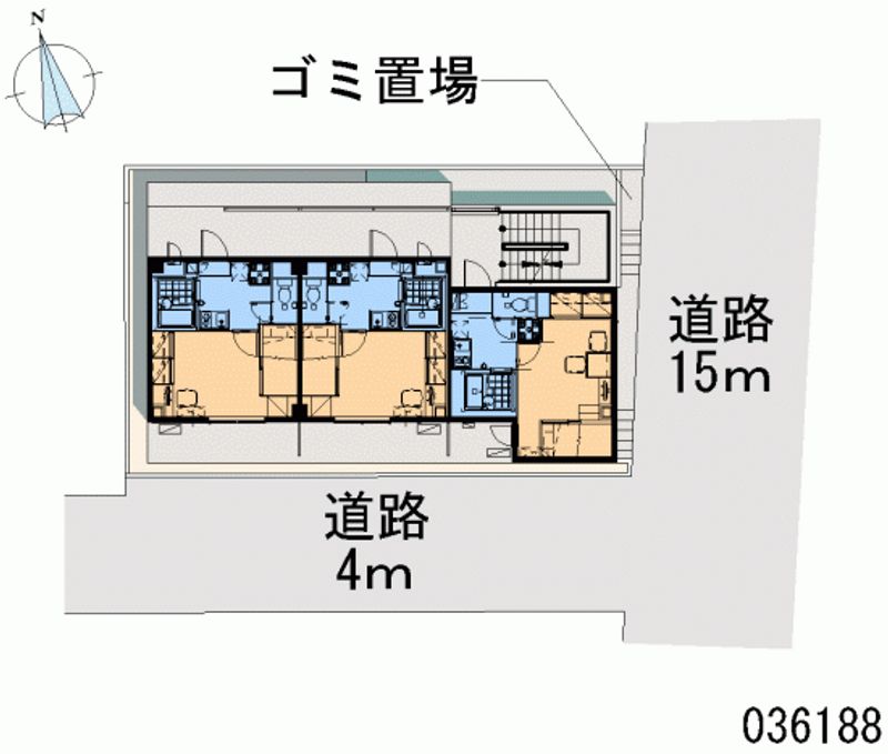 レオパレスピオニィ 区画図