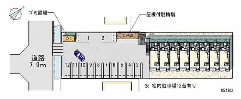 54703月租停車場