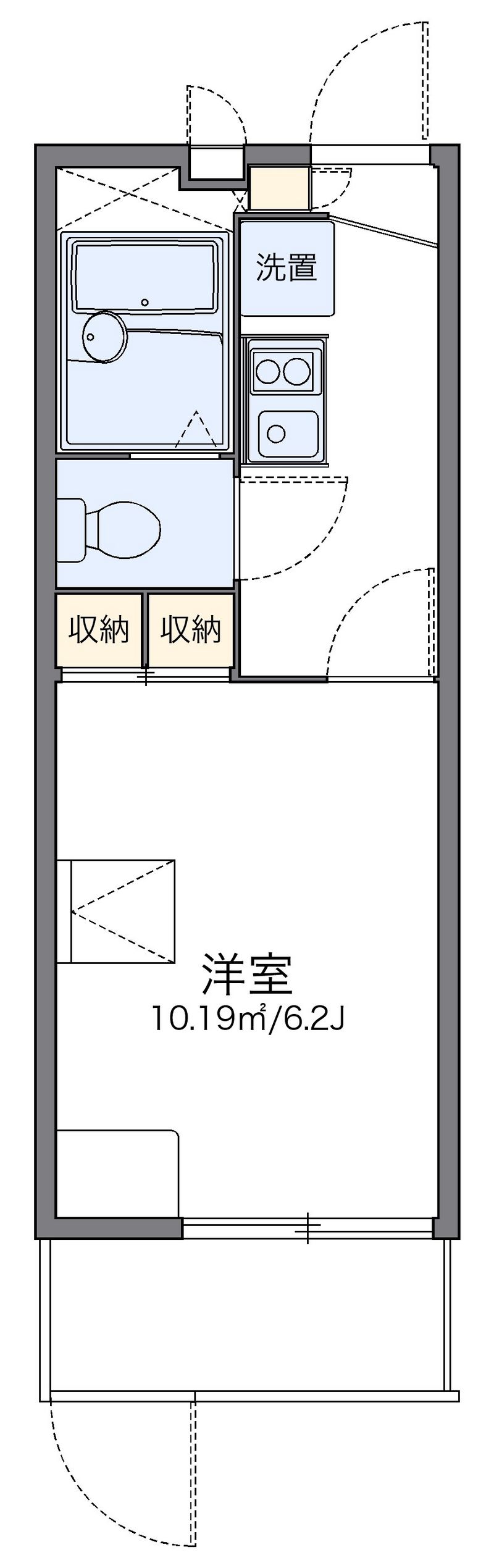 レオパレスＰｏｗｅｒ　Ｌｏｖｅ 間取図