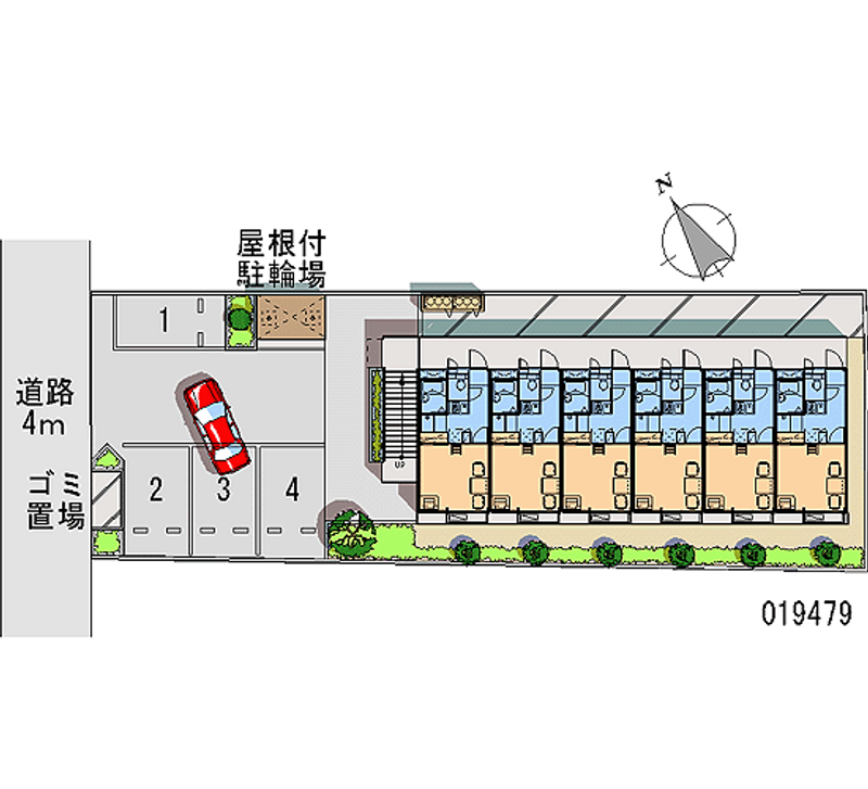 19479 Monthly parking lot