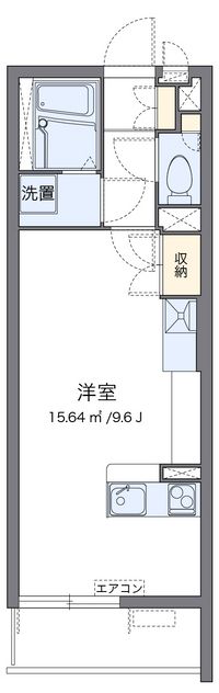 クレイノパレスアニマル２１ 間取り図