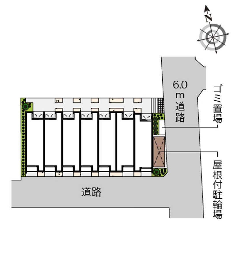 クレイノＯＤＡＩ　ＹＯＵ 配置図