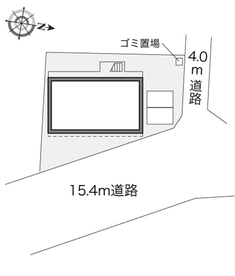 レオパレスアンマートⅡ 配置図