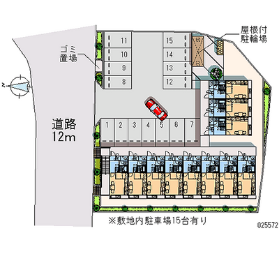 25572 Monthly parking lot