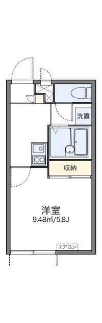 レオパレスＪ　ＢＯＸ　Ⅳ 間取り図