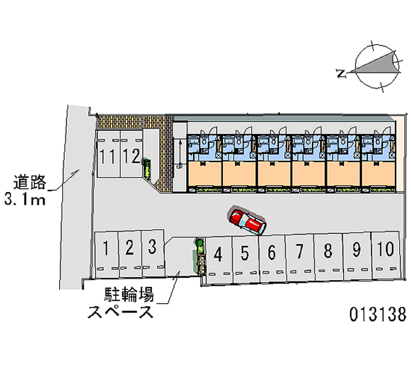 13138月租停車場