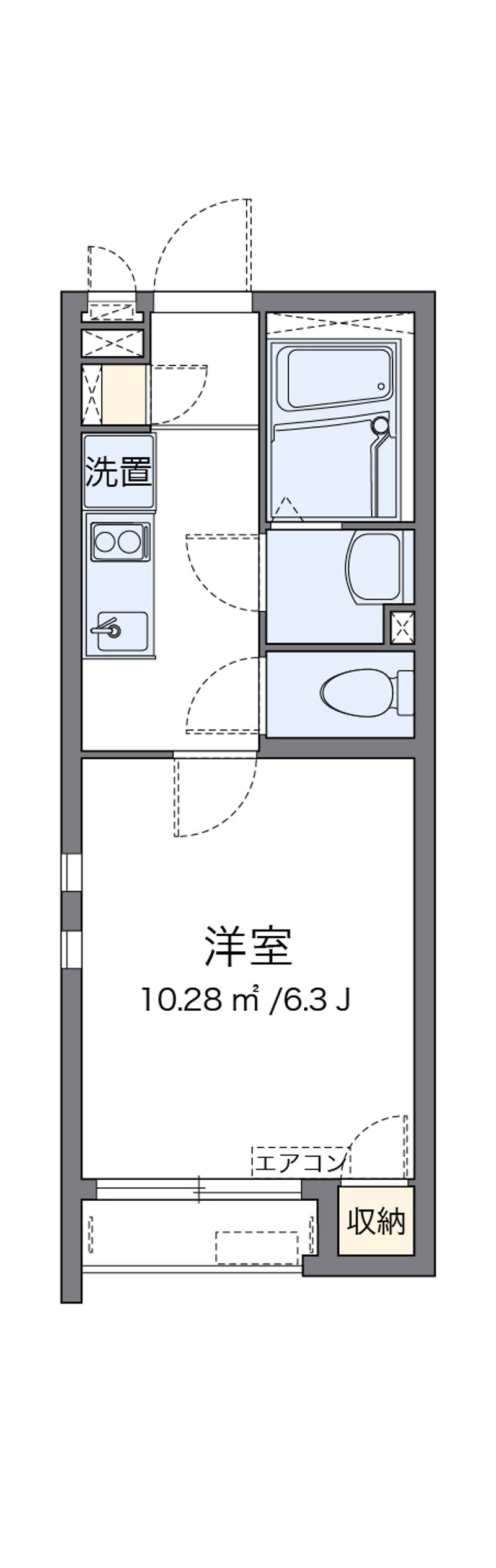 クレイノＥＬＡＮ 間取図