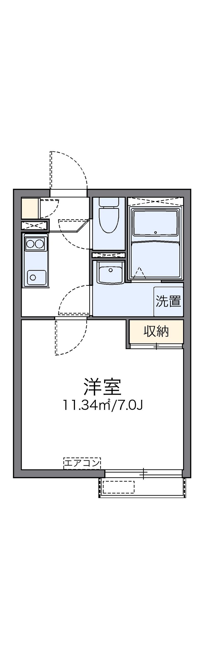 レオネクストアスカ 間取り