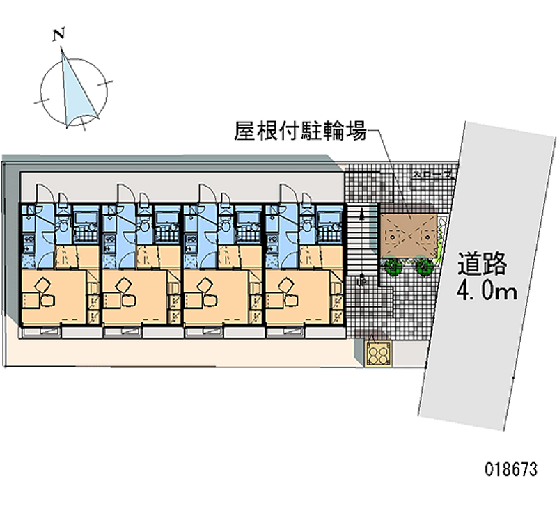レオパレス和 区画図